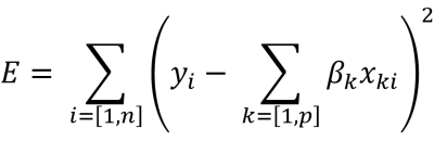  Multiple Linear Model Error Estimate